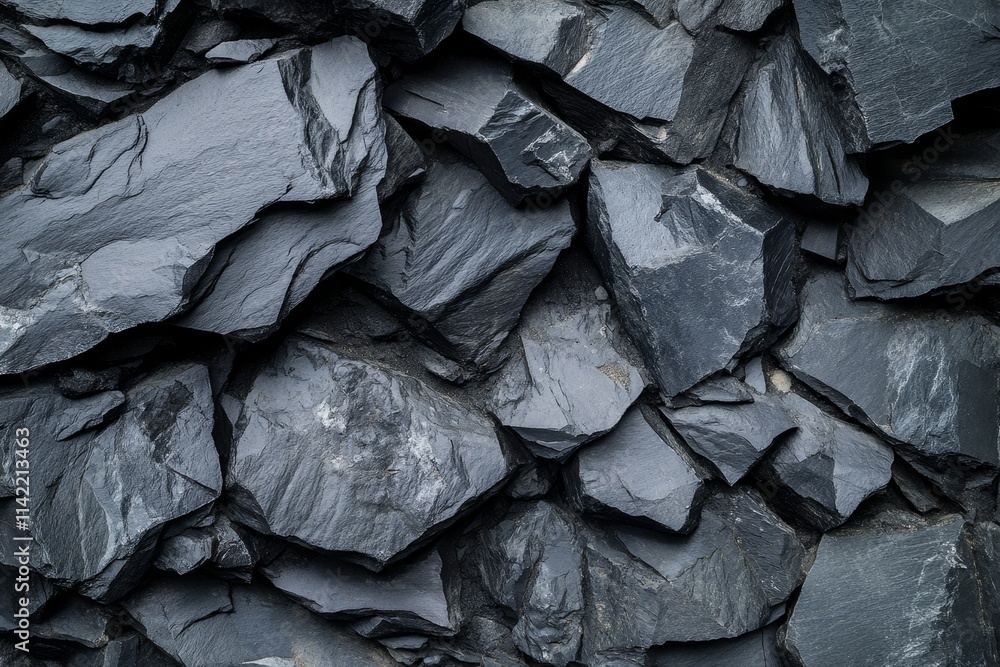 Dark gray slate stone wall texture background. (2) Dark gray slate stone wall texture background. (2)