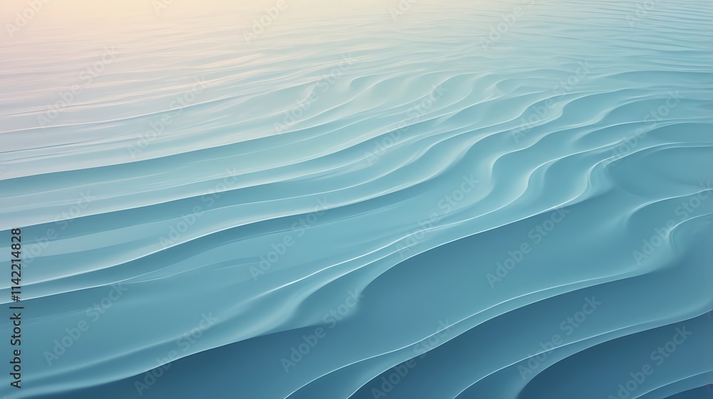 Abstract Water Ripples with Gradient Light Effects Abstract Water Ripples with Gradient Light Effects