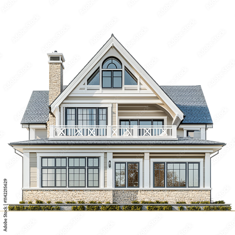old house isolated on white old house isolated on white