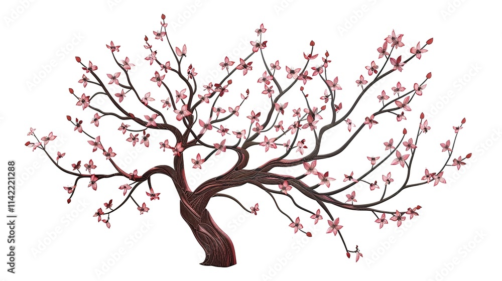 The Captivating White Background Cherry Blossom Tree: A Vision of Delicate Beauty and Springtime Splendor. The Captivating White Background Cherry Blossom Tree: A Vision of Delicate Beauty and Springtime Splendor.