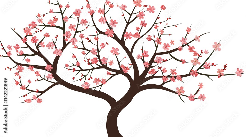 The Captivating White Background Cherry Blossom Tree: A Vision of Delicate Beauty and Springtime Splendor. The Captivating White Background Cherry Blossom Tree: A Vision of Delicate Beauty and Springtime Splendor.