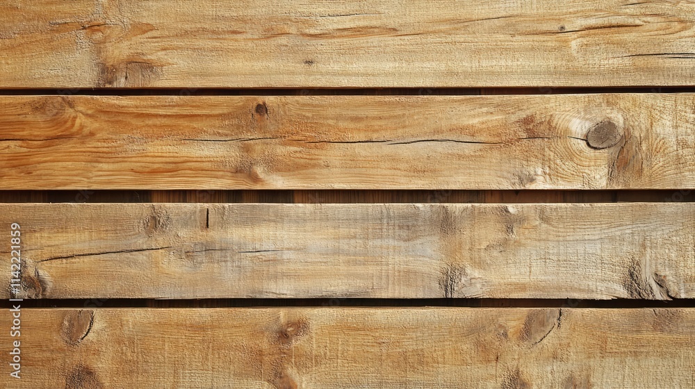 Naklejka premium Natural wooden board fence texture with weathered finish perfect for rustic and country-themed designs or backgrounds.
