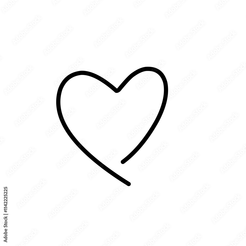 Heart doodle Heart doodle