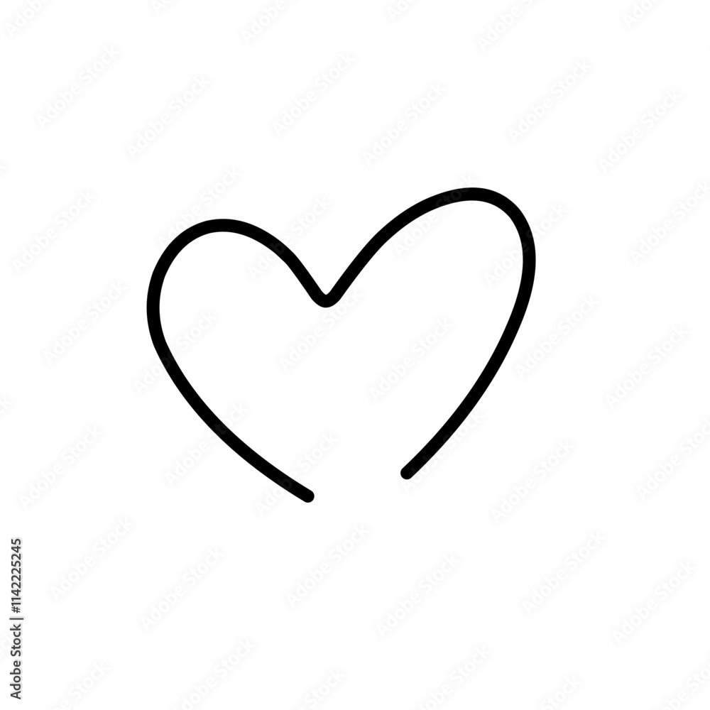Heart doodle Heart doodle