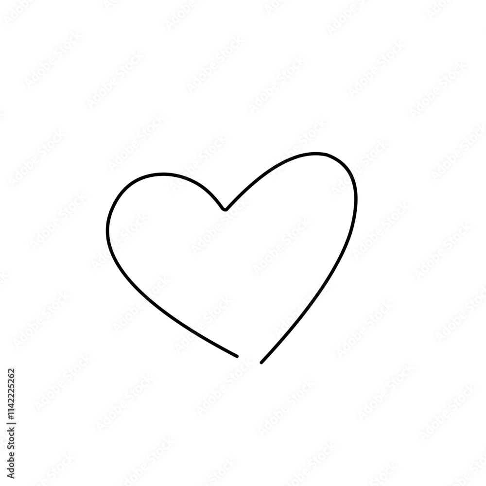 Heart doodle Heart doodle