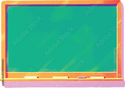 illustration of chalkboard perfect for a kid school or education theme