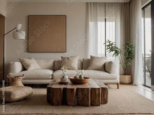 Modern living room design cozy apartment interior photography minimalist style bright natural light home decor trends