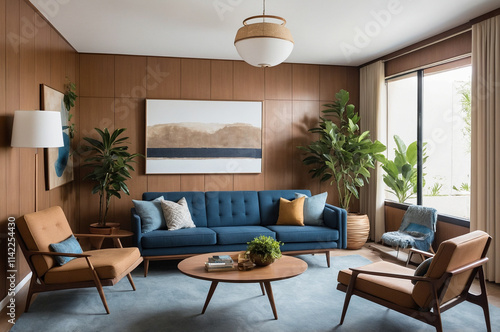 Modern living room design home interior photo cozy atmosphere wide angle contemporary aesthetics