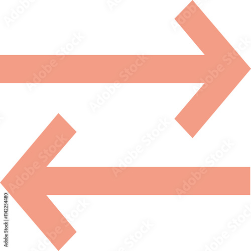 ARROW all fill icon design logo