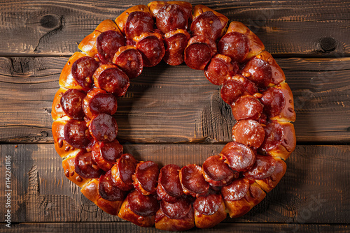 Pizza Monkey Bread rustic d...