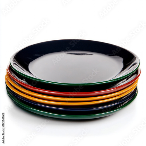 Plastic Plate Isolated