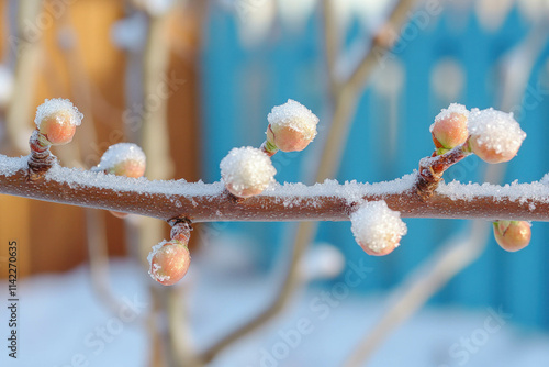 Winter Trees Close Up