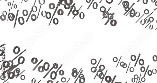 3d Sales icons floating in ...