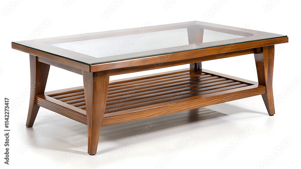 Coffee Table on a White Background Coffee Table on a White Background