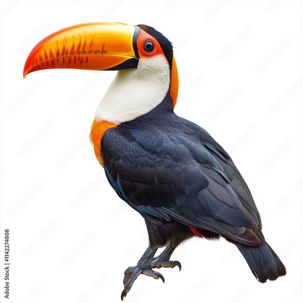 Fototapeta premium Toucan isolated on white background