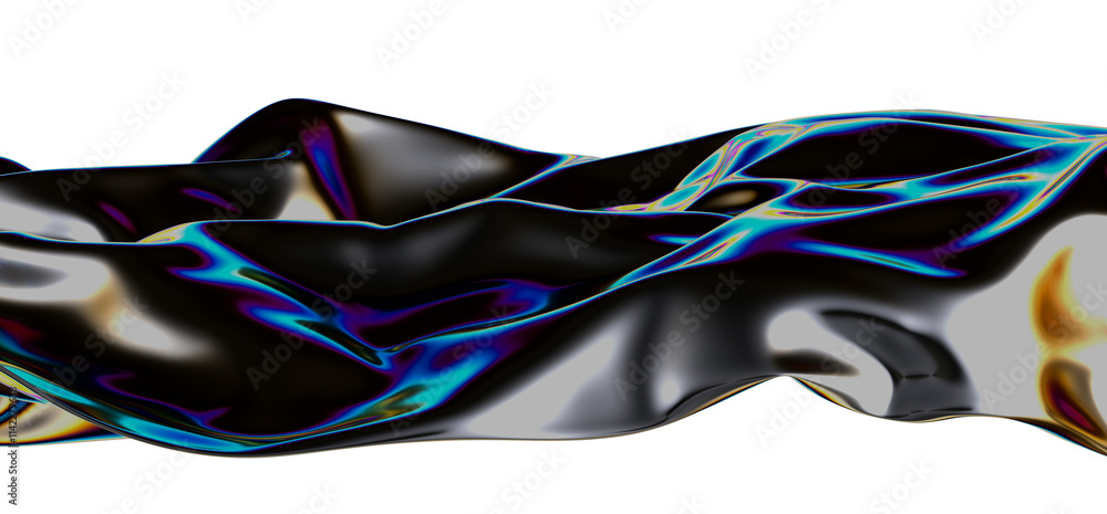 Chromatic Symphony: Harmonizing Colors in a 3D Background Chromatic Symphony: Harmonizing Colors in a 3D Background