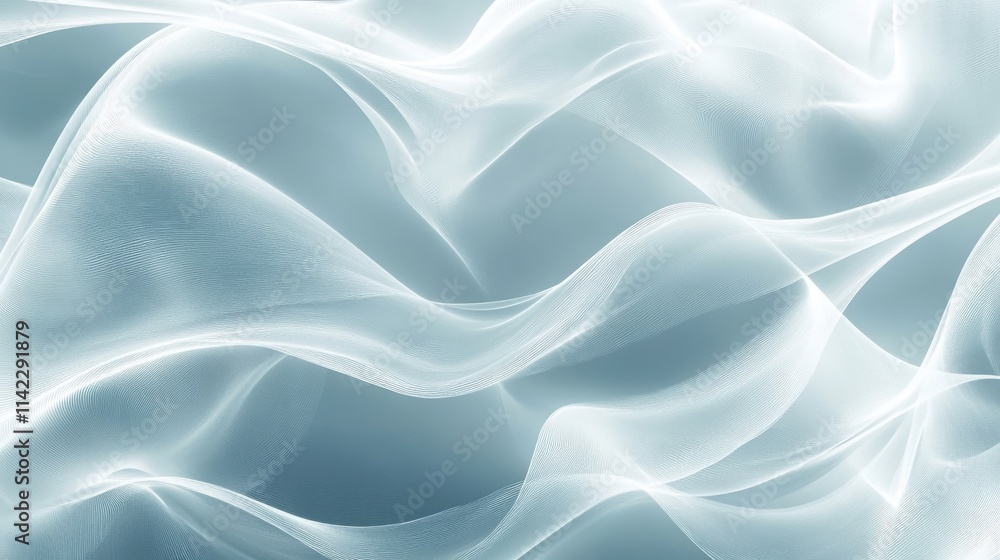 Abstract Light Blue Wave Pattern Design Abstract Light Blue Wave Pattern Design