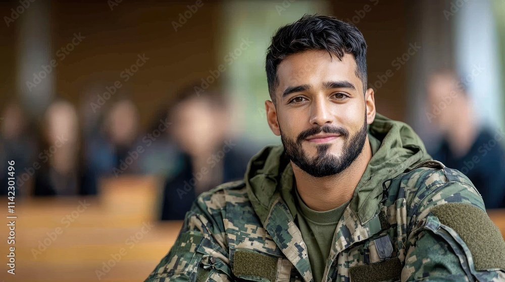 Military training event training facility portrait indoor close-up strength and resilience Military training event training facility portrait indoor close-up strength and resilience