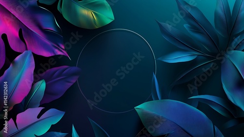 Obraz na płótnie Creative growth concept background with a unique minimalist design w salonie
