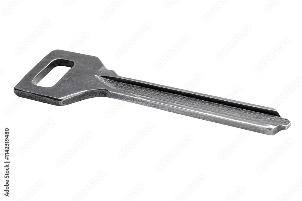 a silver tool with a long handle a silver tool with a long handle
