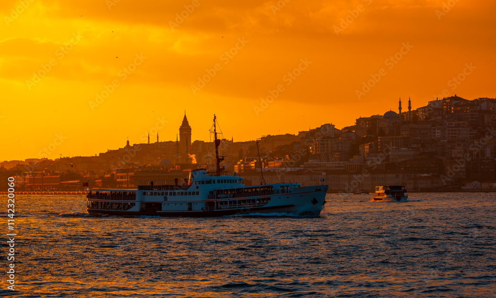 Galata Tower view with Bosphorus tour in Istanbul