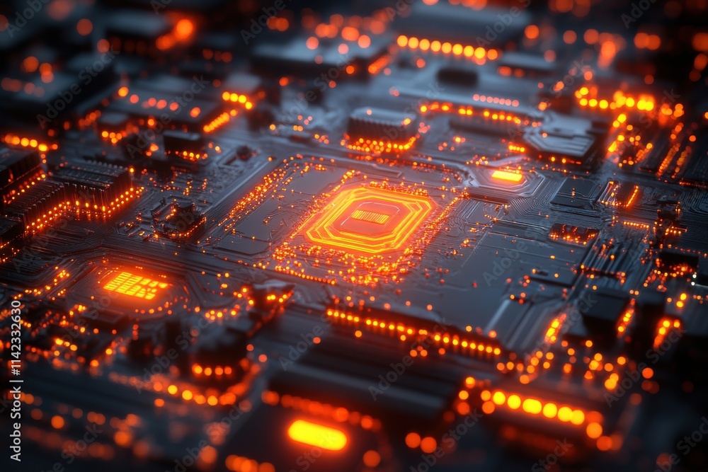 Digital technology background.
Digital technology background.
