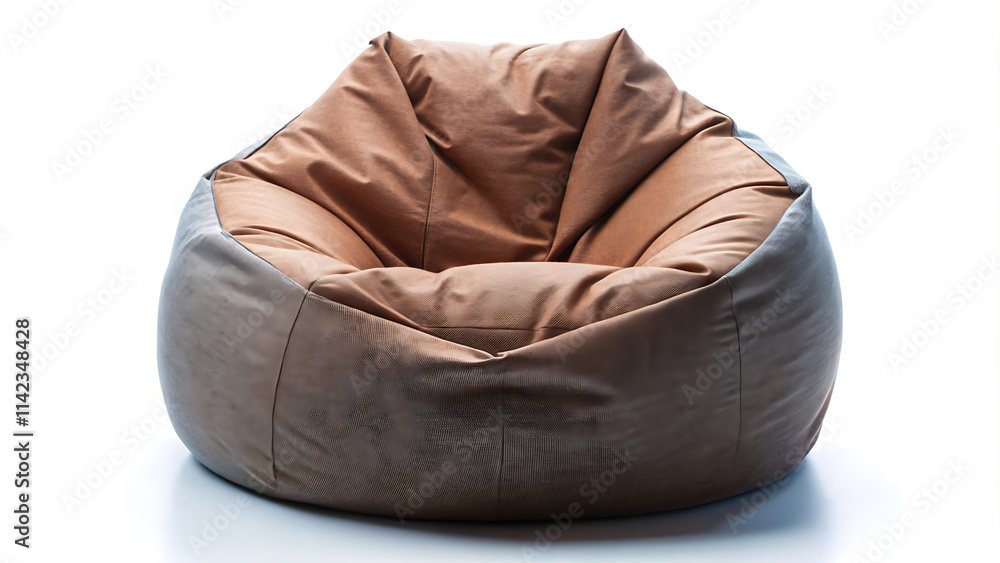 Bean Bag Chair on a White Background Bean Bag Chair on a White Background