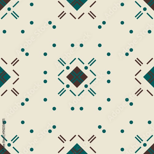 abstract geometric seamless pattern graphic traditional motives ethnic background design print