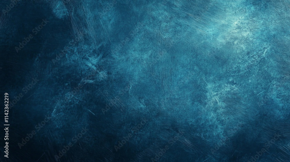 Fototapeta premium dark blue grunge concrete wall texture used a background 