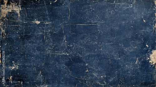 dark blue grunge concrete wall texture used a background
