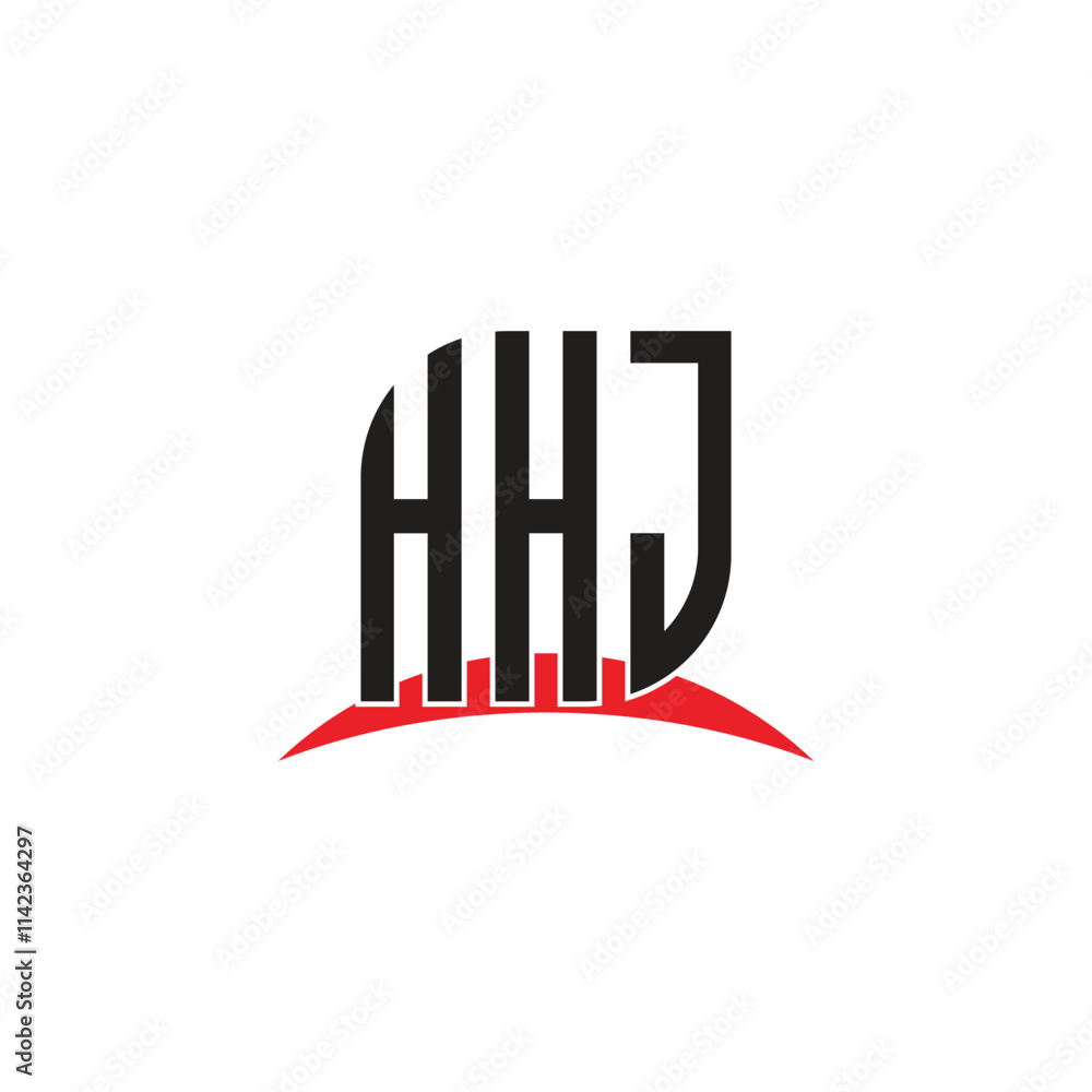 HHJ letter logo design with white background in illustrator, vector logo modern alphabet font HHJ letter logo design with white background in illustrator, vector logo modern alphabet font