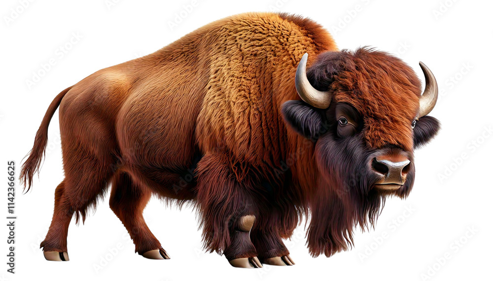 scottish highland cow with horns isolated on white background PNG scottish highland cow with horns isolated on white background PNG