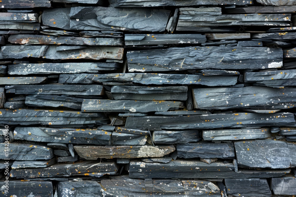 Image of Old grey long stone wall. Texture for background usage Image of Old grey long stone wall. Texture for background usage