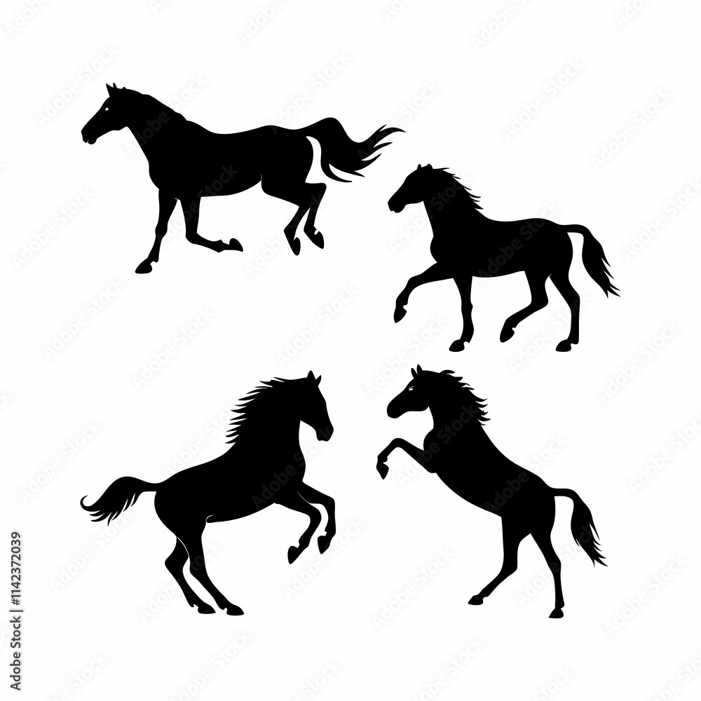 a black and white picture of horses and horses. a black and white picture of horses and horses.