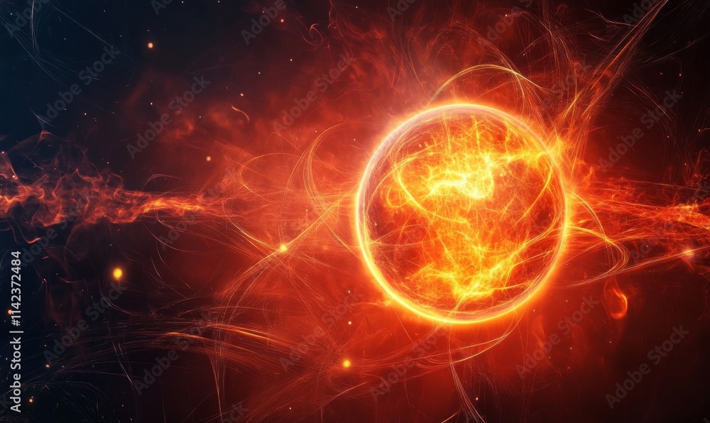 Obraz premium Abstract representing the concept of quantum energy, quantum, energy, abstract,science, physics, futuristic