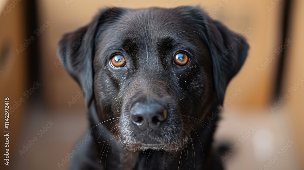 Moving. From the perspective of a pet: Depict the confusion and anxiety of a pet during a move, trying to adapt to a new environment and routine. Moving. From the perspective of a pet: Depict the confusion and anxiety of a pet during a move, trying to adapt to a new environment and routine.