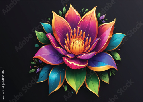 lotus flower illustration