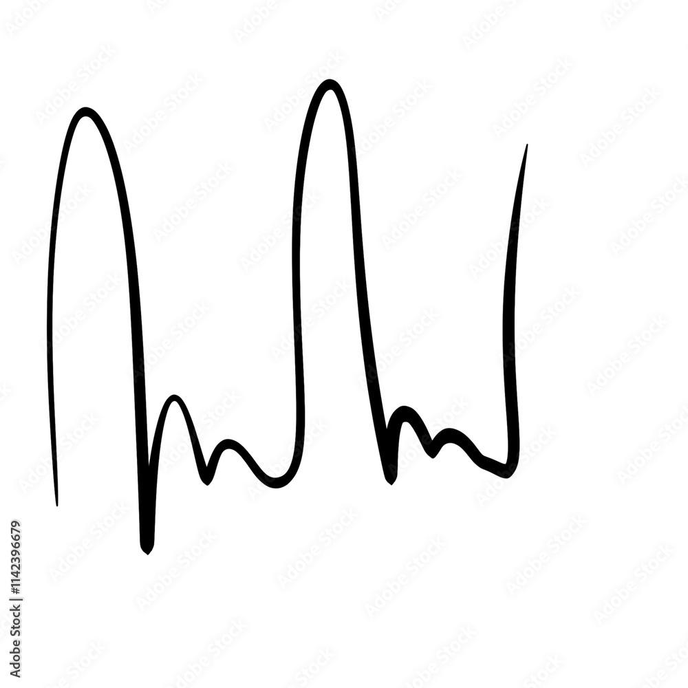 Hand drawn line line doodle curve spiral line Hand drawn line line doodle curve spiral line