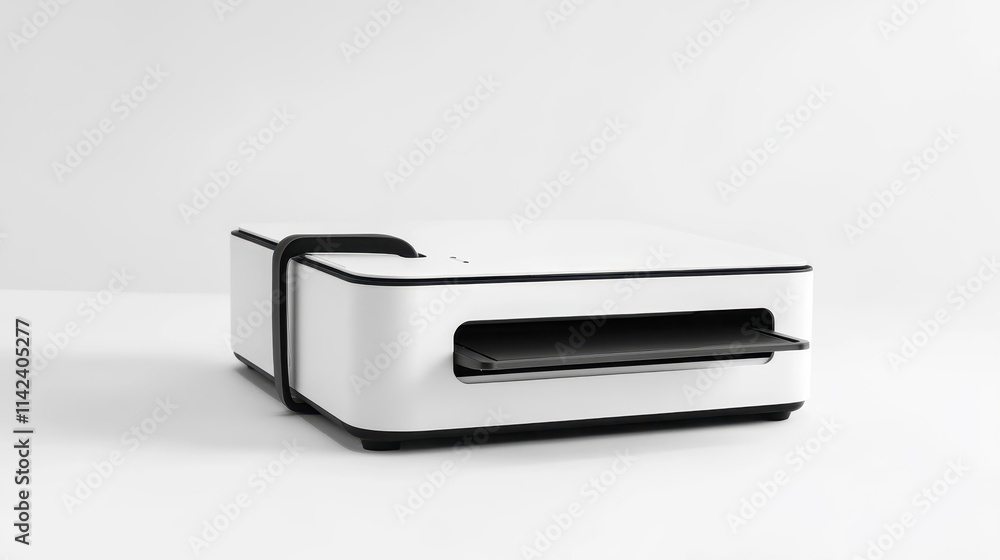 Modern White Professional Grade Printer Design Modern White Professional Grade Printer Design