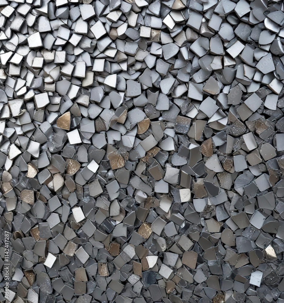 Sparkling silver glitter background featuring a mosaic of small, interlocking shapes in various metallic colors, glitter, colorful Sparkling silver glitter background featuring a mosaic of small, interlocking shapes in various metallic colors, glitter, colorful