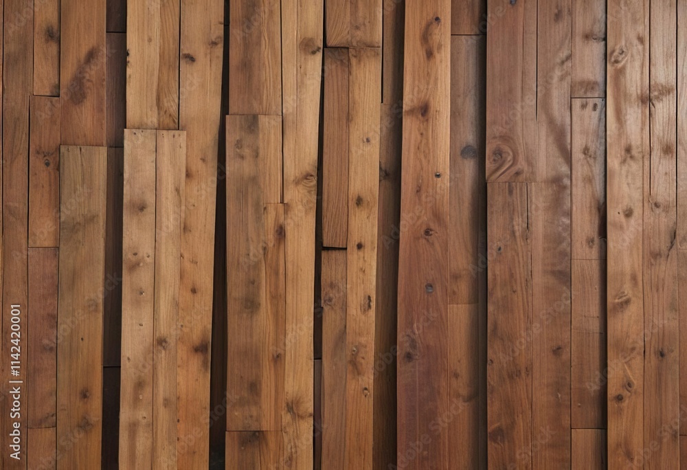 Top view of a wooden fence with a mix of horizontal, vertical, and diagonal boards, wooden, top view Top view of a wooden fence with a mix of horizontal, vertical, and diagonal boards, wooden, top view