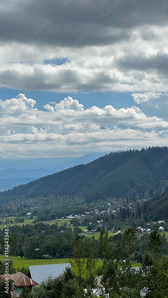 Kashmir Mountains, Valleys, and Countryside Charm Across Spring Landscapes in Asia and Europe Kashmir Mountains, Valleys, and Countryside Charm Across Spring Landscapes in Asia and Europe
