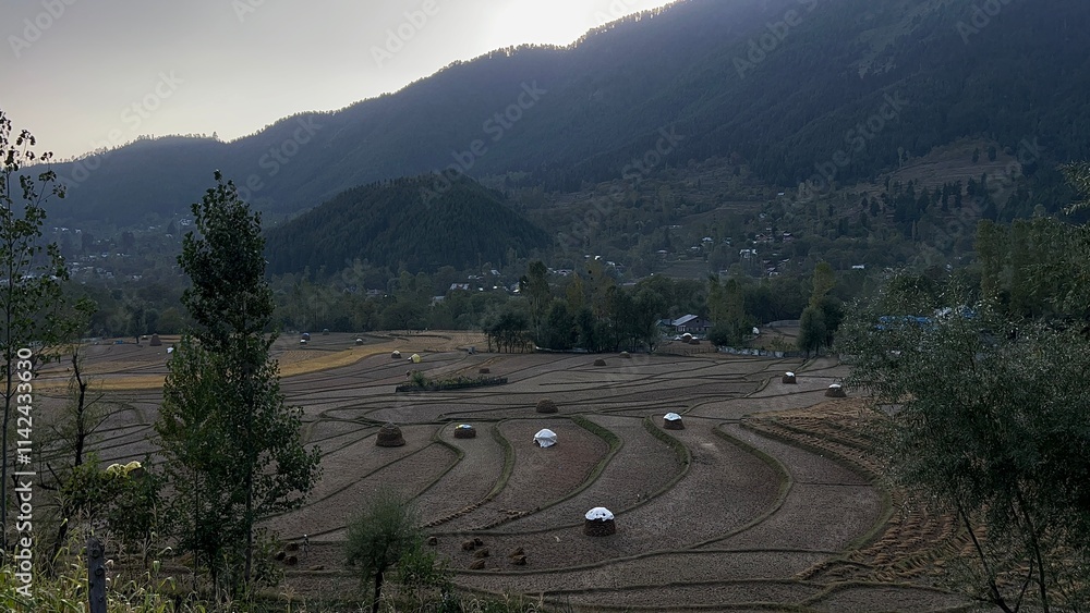 Kashmir Mountains, Valleys, and Countryside Charm Across Spring Landscapes in Asia and Europe Kashmir Mountains, Valleys, and Countryside Charm Across Spring Landscapes in Asia and Europe