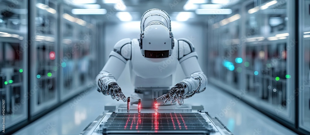 Advanced Robotics in a Futuristic Data Center Advanced Robotics in a Futuristic Data Center