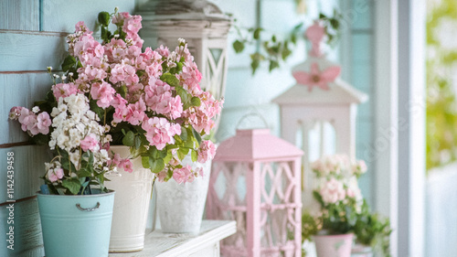 Pastel cottage decor, country house interior design and home decor, decoration accessories and furniture, English countryside style ideas