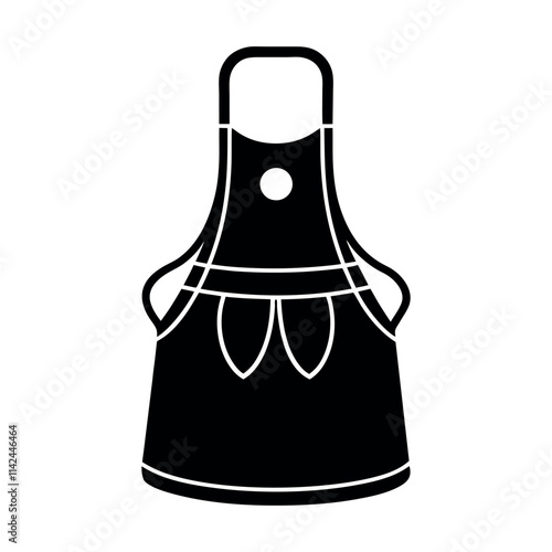 illustration of a Black apron