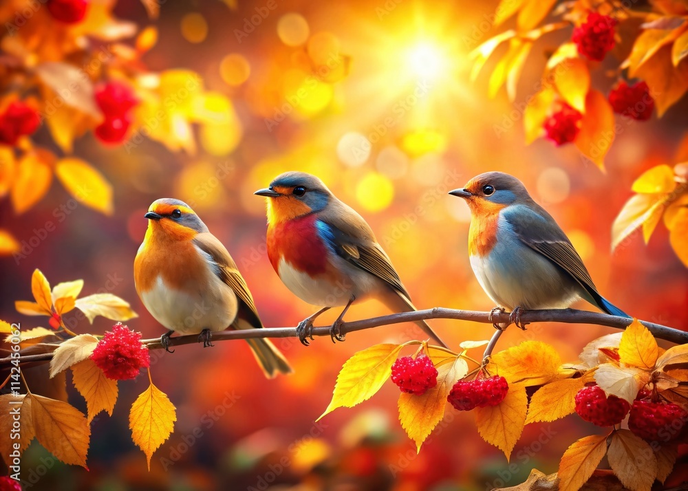 Bokeh Photography: Birds Among Autumn Trees, Nature Wallpaper, Bird Photography, Fall Scenery, Wildlife Images, Forest Birds Bokeh Photography: Birds Among Autumn Trees, Nature Wallpaper, Bird Photography, Fall Scenery, Wildlife Images, Forest Birds