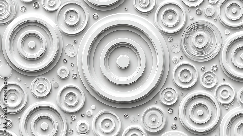 Creative circles texture Creative circles texture