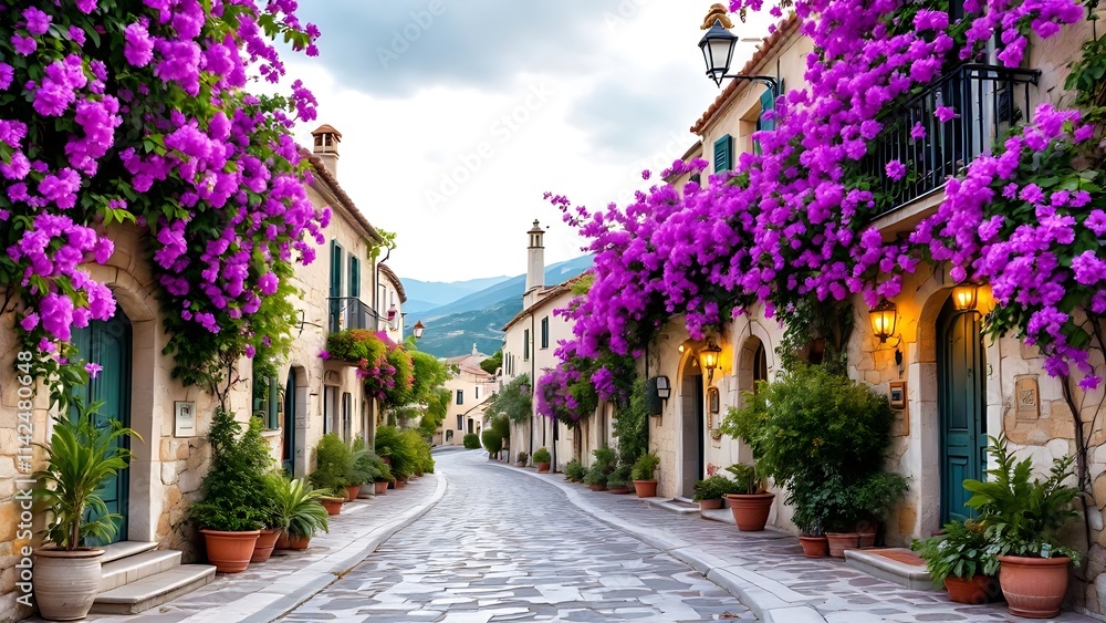 Fototapeta premium Art beautiful old town