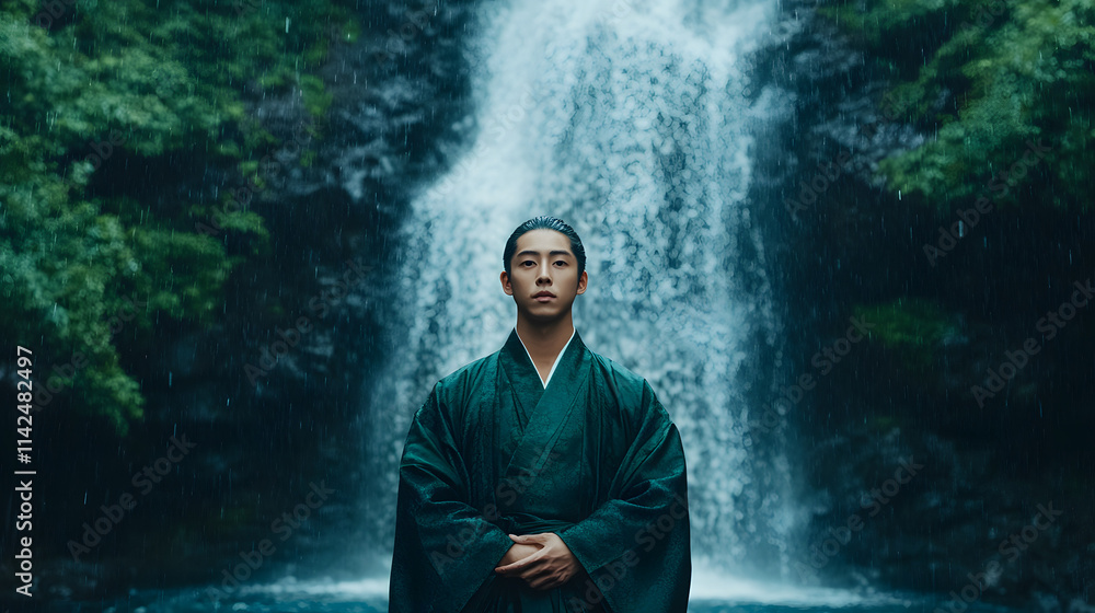 A man with long black hair dressed in traditional Hanfu, embodying the elegance and cultural heritage of Chinese traditions, showcasing the beauty of traditional clothing and ancient customs.
A man with long black hair dressed in traditional Hanfu, embodying the elegance and cultural heritage of Chinese traditions, showcasing the beauty of traditional clothing and ancient customs.